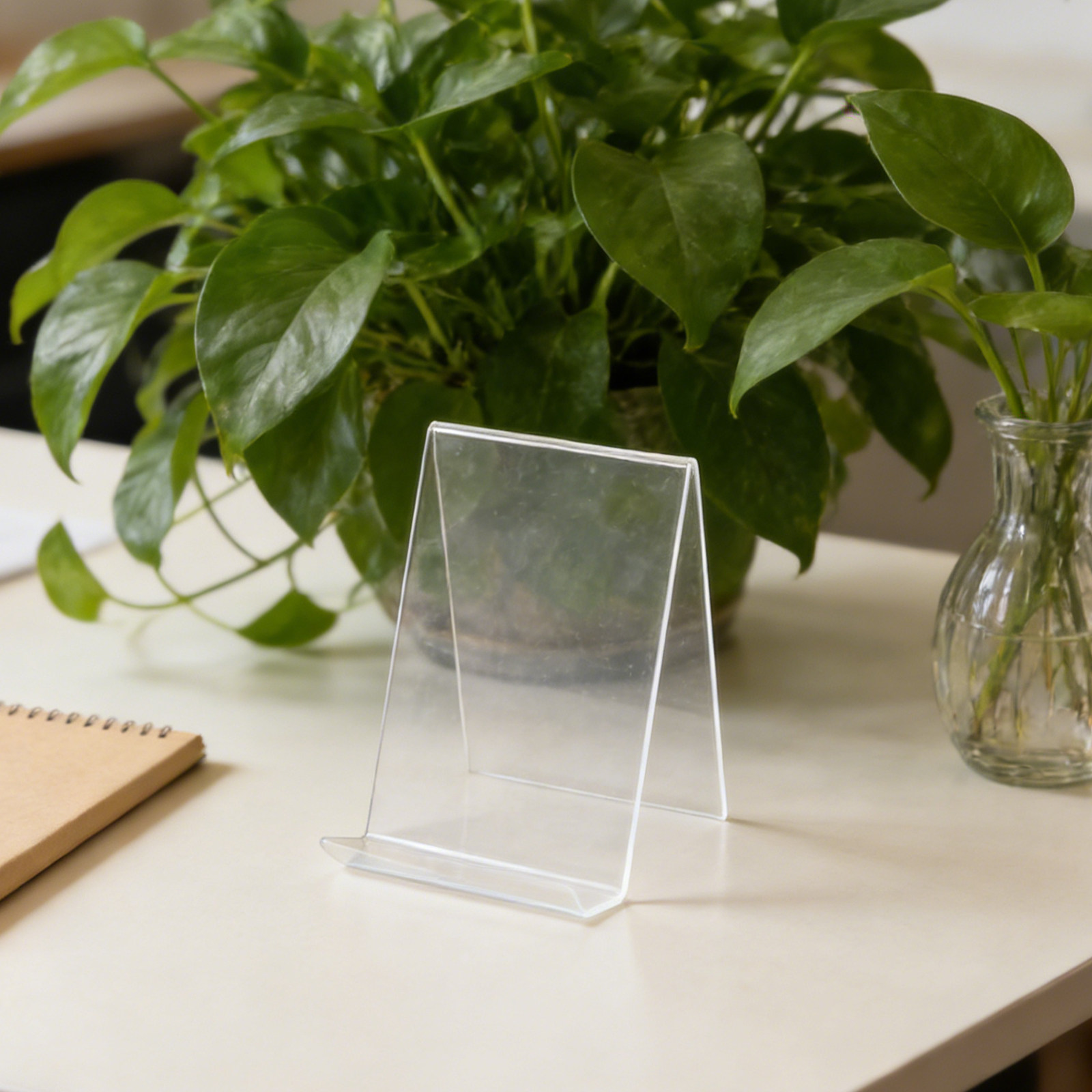 3Pcs Clear Acrylic Book Stand  - Clear Acrylic Book Stand Holder ulasan dan harga