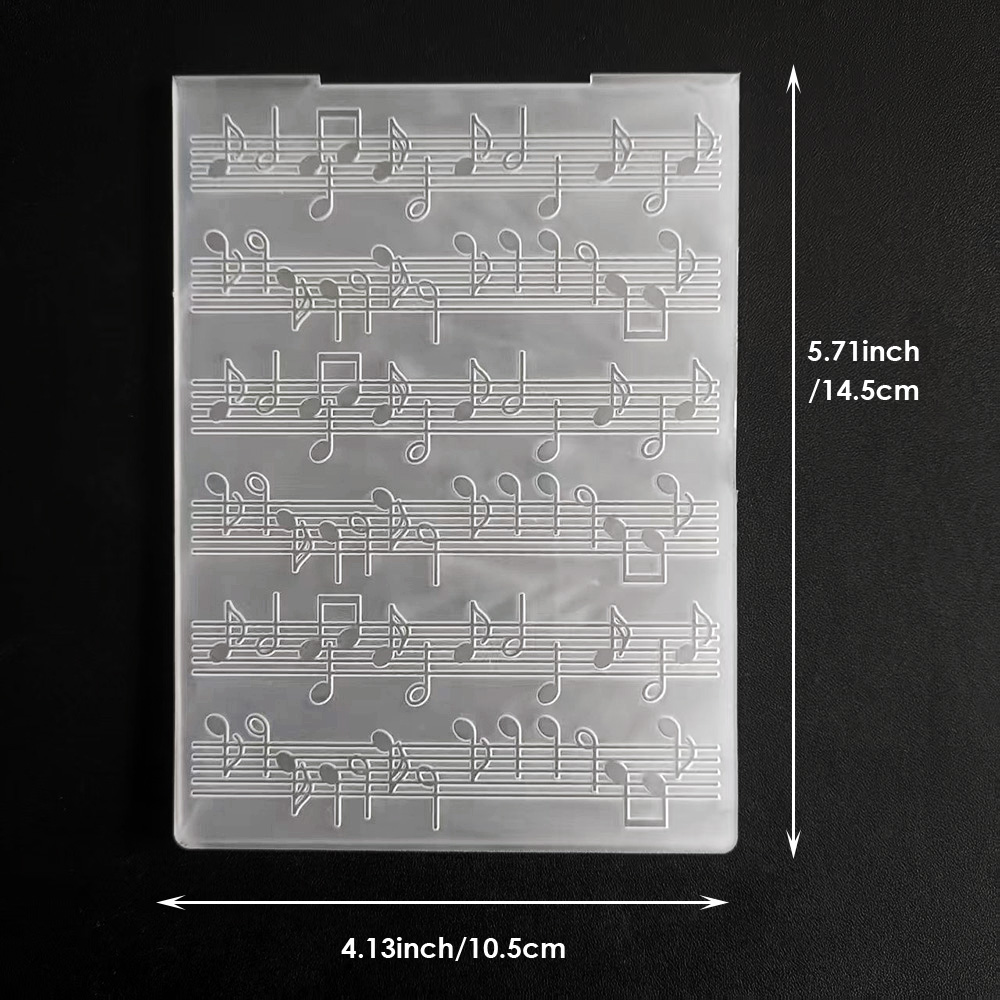 2D/Musical Note/Embossing Fold - Blank Sheet Music Notebook ulasan dan harga