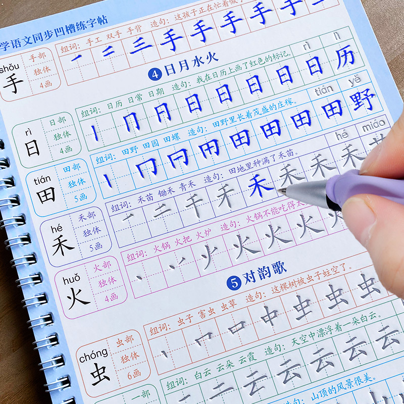 The Copybook Kids Book Learnin - Chinese Calligraphy Practice Book ulasan dan harga