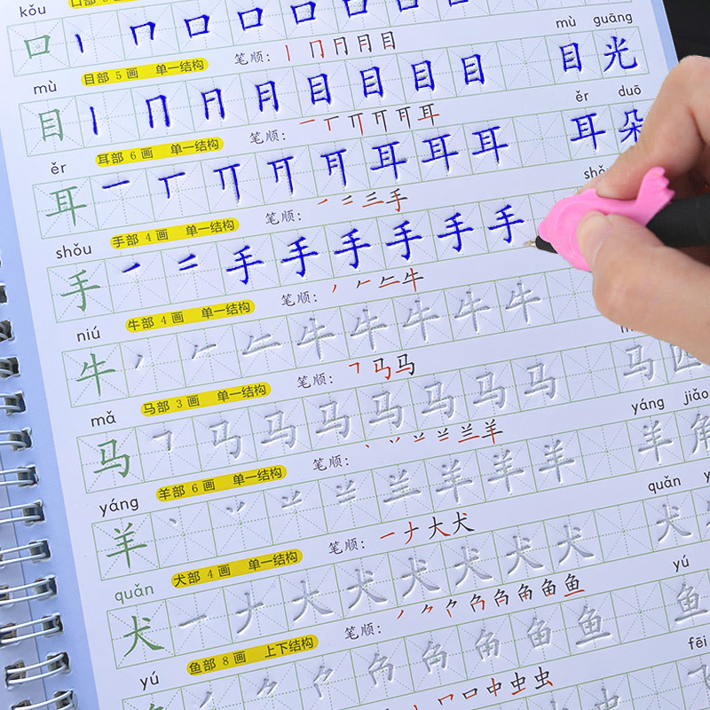 The Copybook Kids Book Learnin - Chinese Calligraphy Practice Book ulasan dan harga